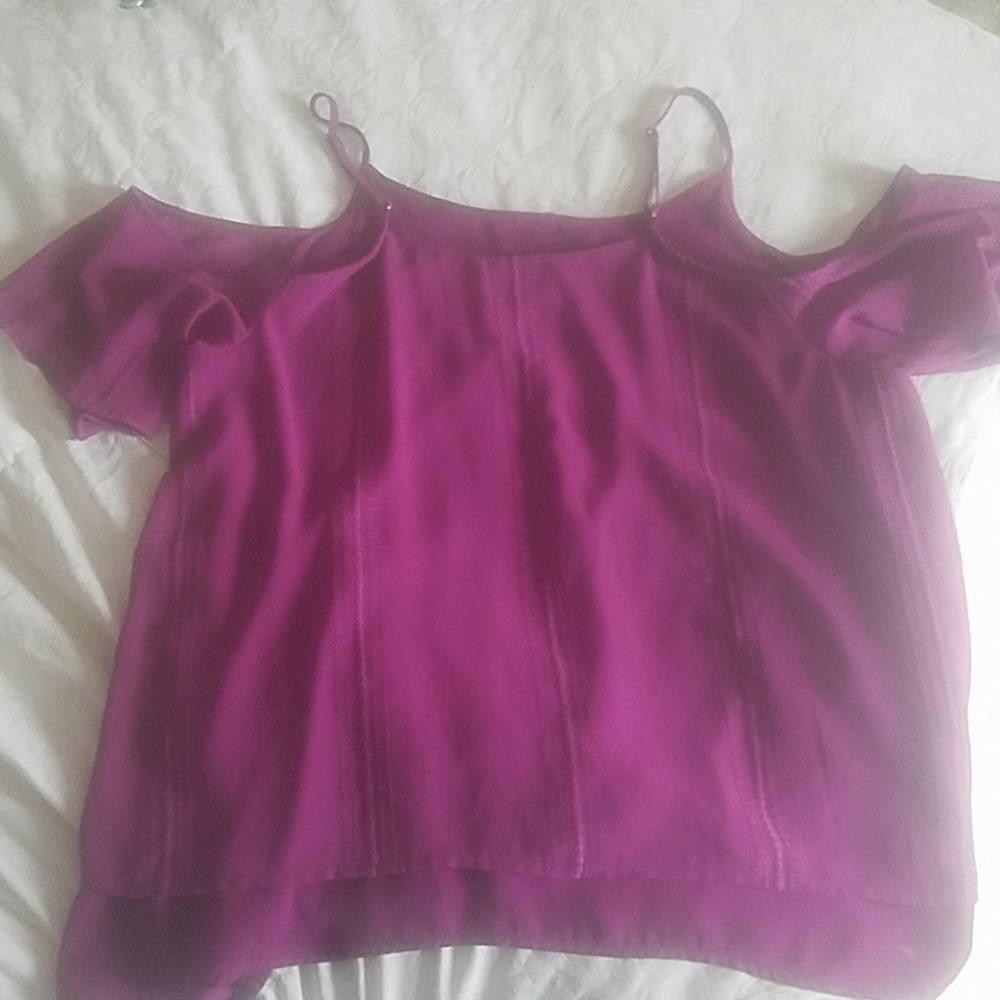 Tank top blouse with sleeves